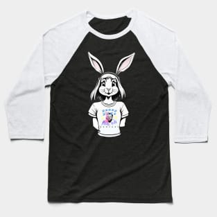 Girl Bunny Shirt Baseball T-Shirt